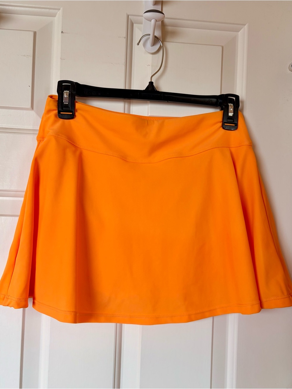Women's Orange Tankini Swim Dress - Picture 4 of 8